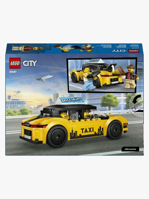 LEGO City 60487 Gul taxi