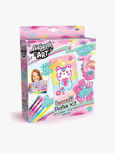 Airbrush Plush Art Mini Affischkit