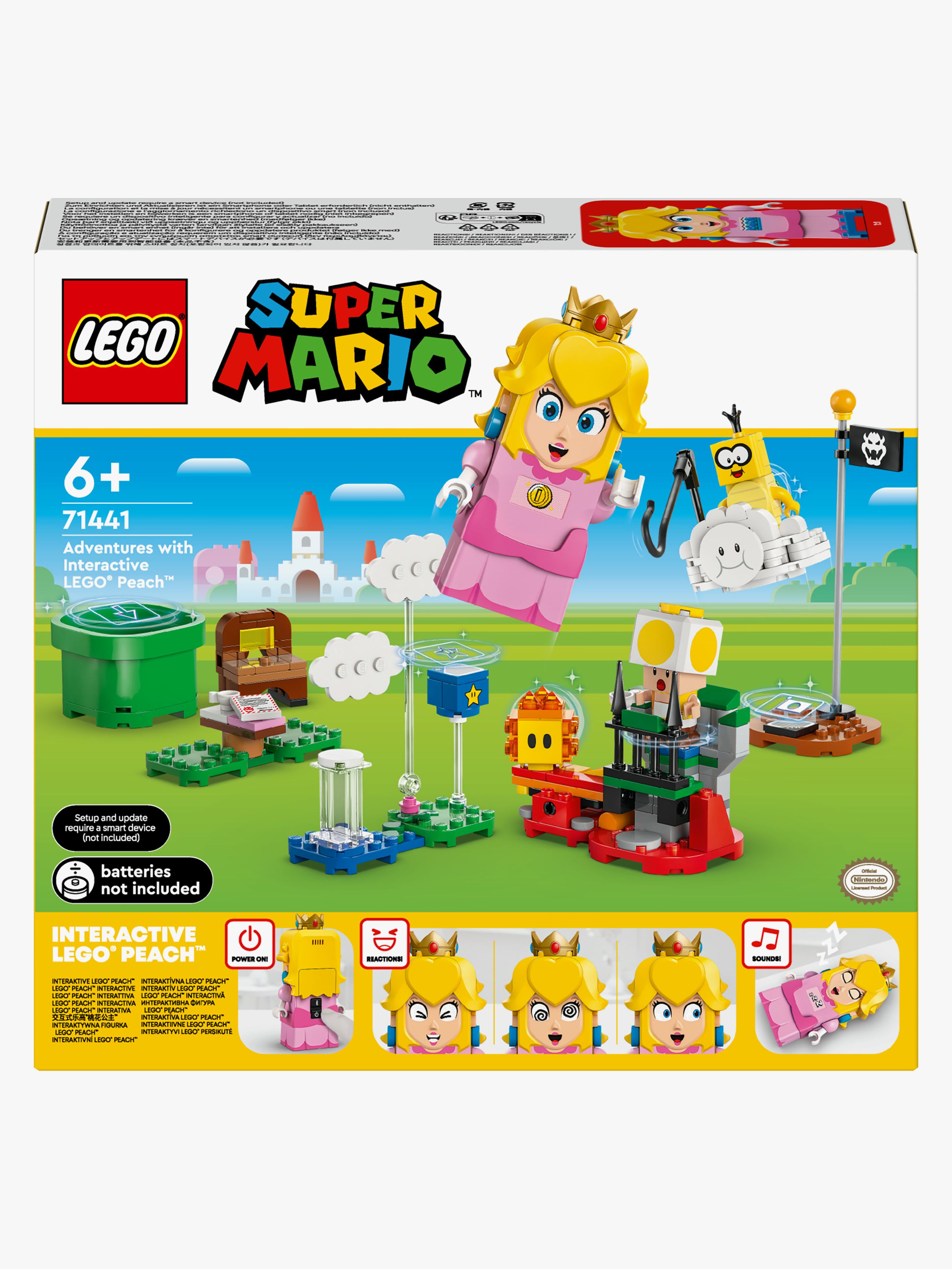 LEGO Super Mario 71441 Äventyr med interaktiva LEGO Peach