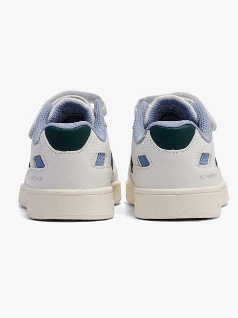Hummel St Power Play Jr Sneakers, White/Green