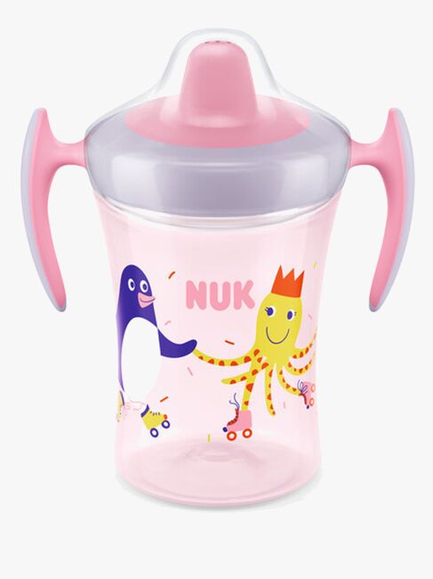 NUK Nature Sense Pipmugg 230 ml, Röd