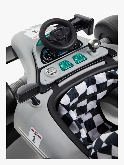 Beemoo PLAY Bil Lära-gå-stol, Cool Grey