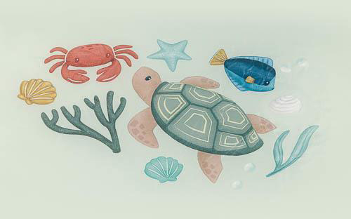 Little Dutch Fresh Greens UV-Tält, Green