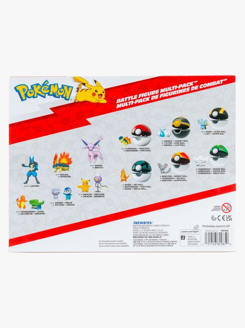 Pokémon Battle Figurset 6-Pack