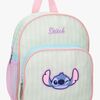 Disney Stitch Ryggsäck Super Stripes 7L, Grön