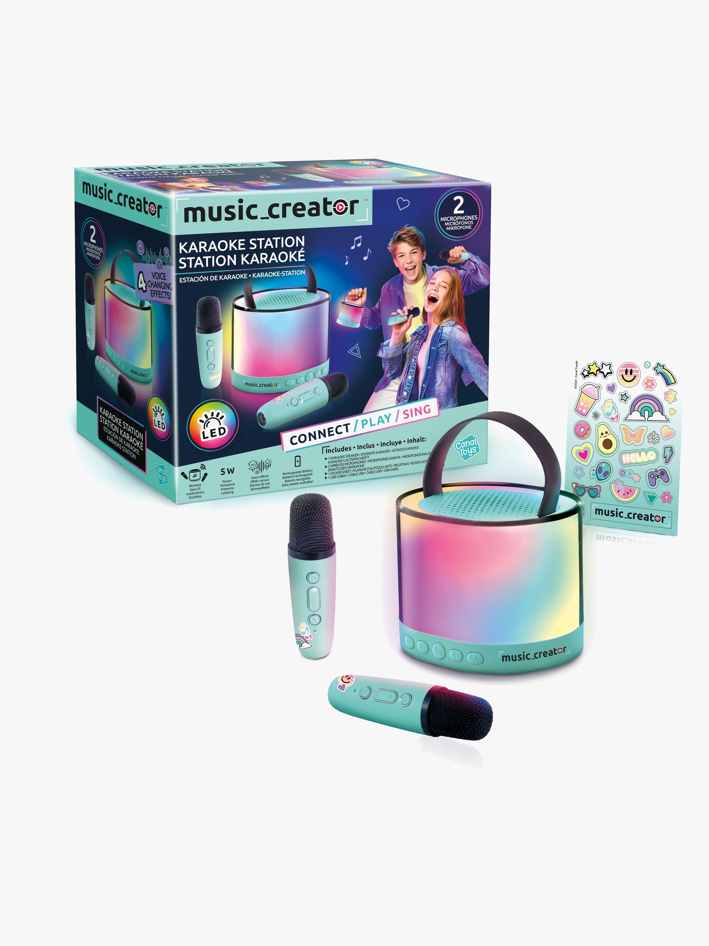 Canal Toys MUSIC CREATOR Mini Karaokeset Duo