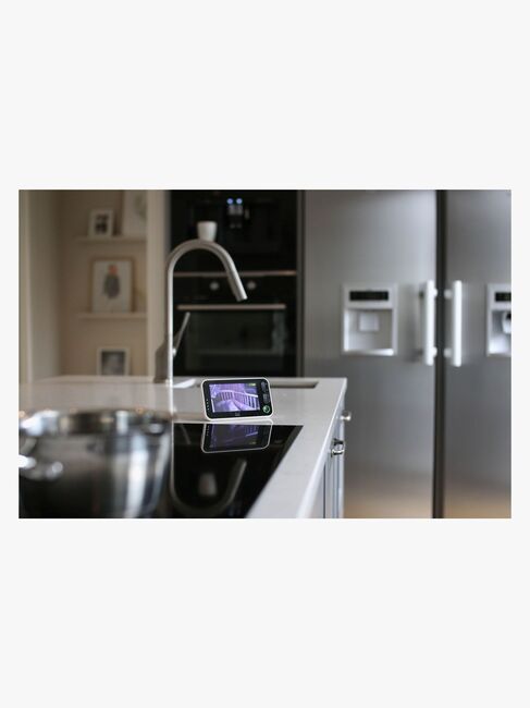 Padwico V8 Babyvakt med Laddningsbart Batteri, White