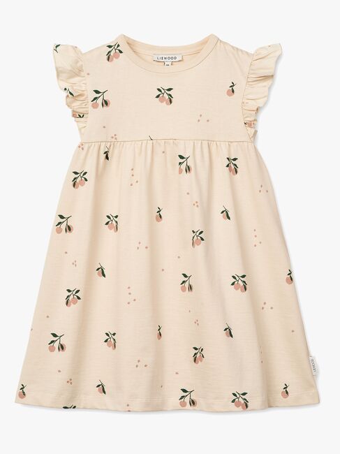 LIEWOOD Neveah Klänning, Peach/Sea Shell