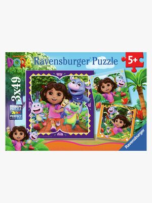 Ravensburger Dora Utforskaren Pussel 3x49 Bitar