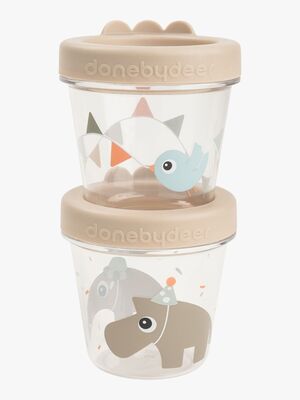 Done By Deer Celebration Matlåda 2-Pack, Sand