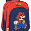 Super Mario Junior Ryggsäck 15L Trick, Mörkblå/röd