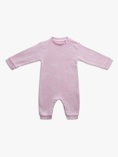 Tiny Treasure Maxime Jumpsuit  2-Pack, Chalk Pink