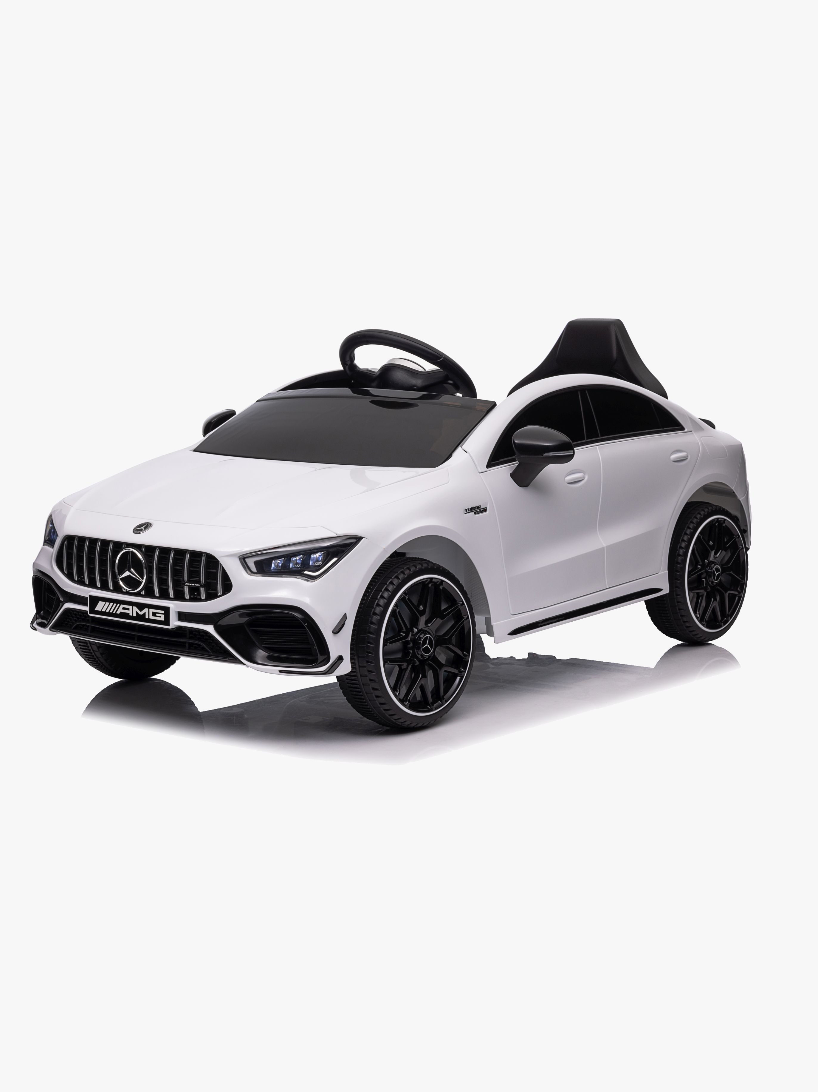 Mercedes Benz CLA45 Elbil, Vit