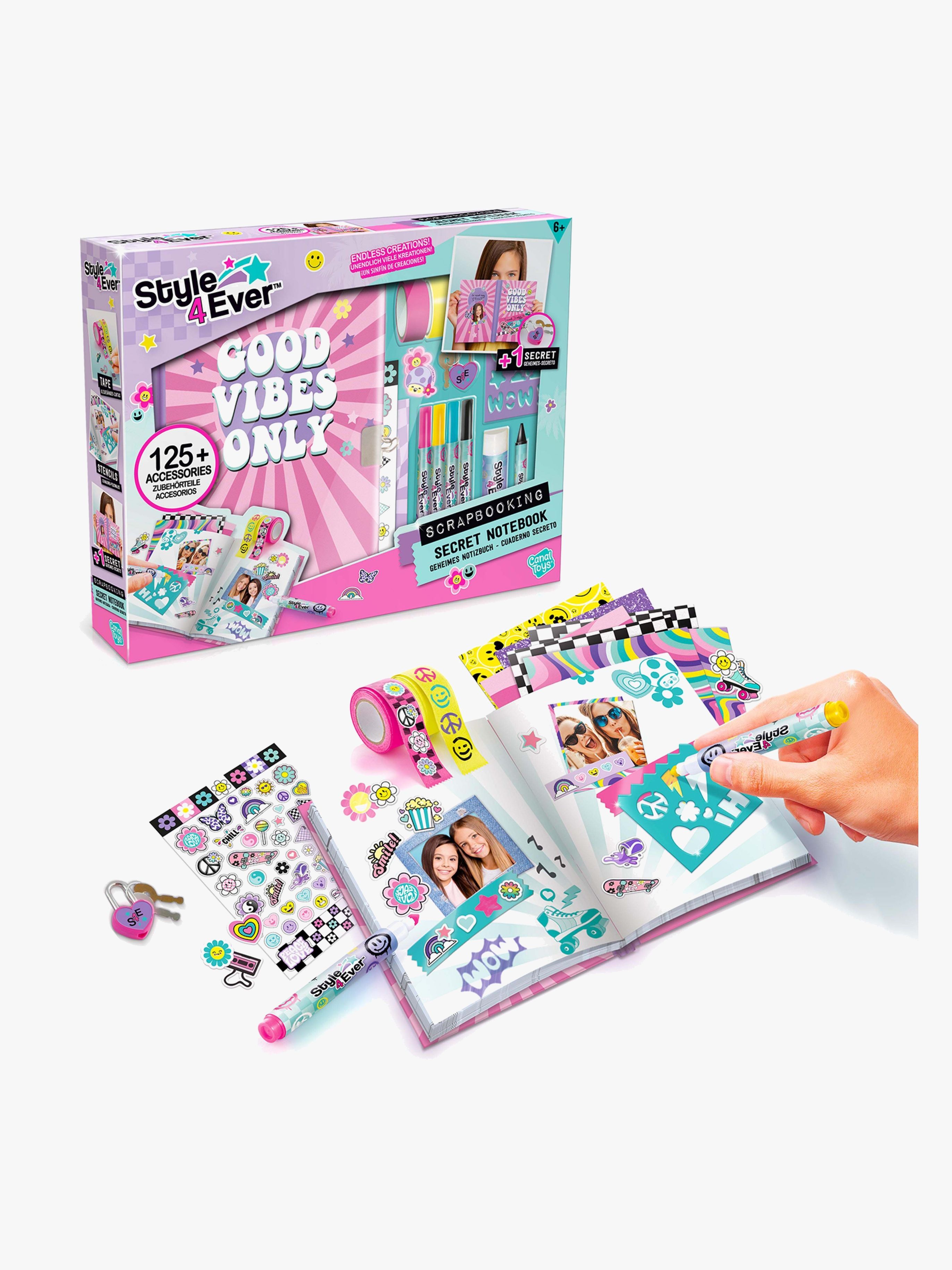 Style 4 Ever Pysselset Scrapbooking Dagbok