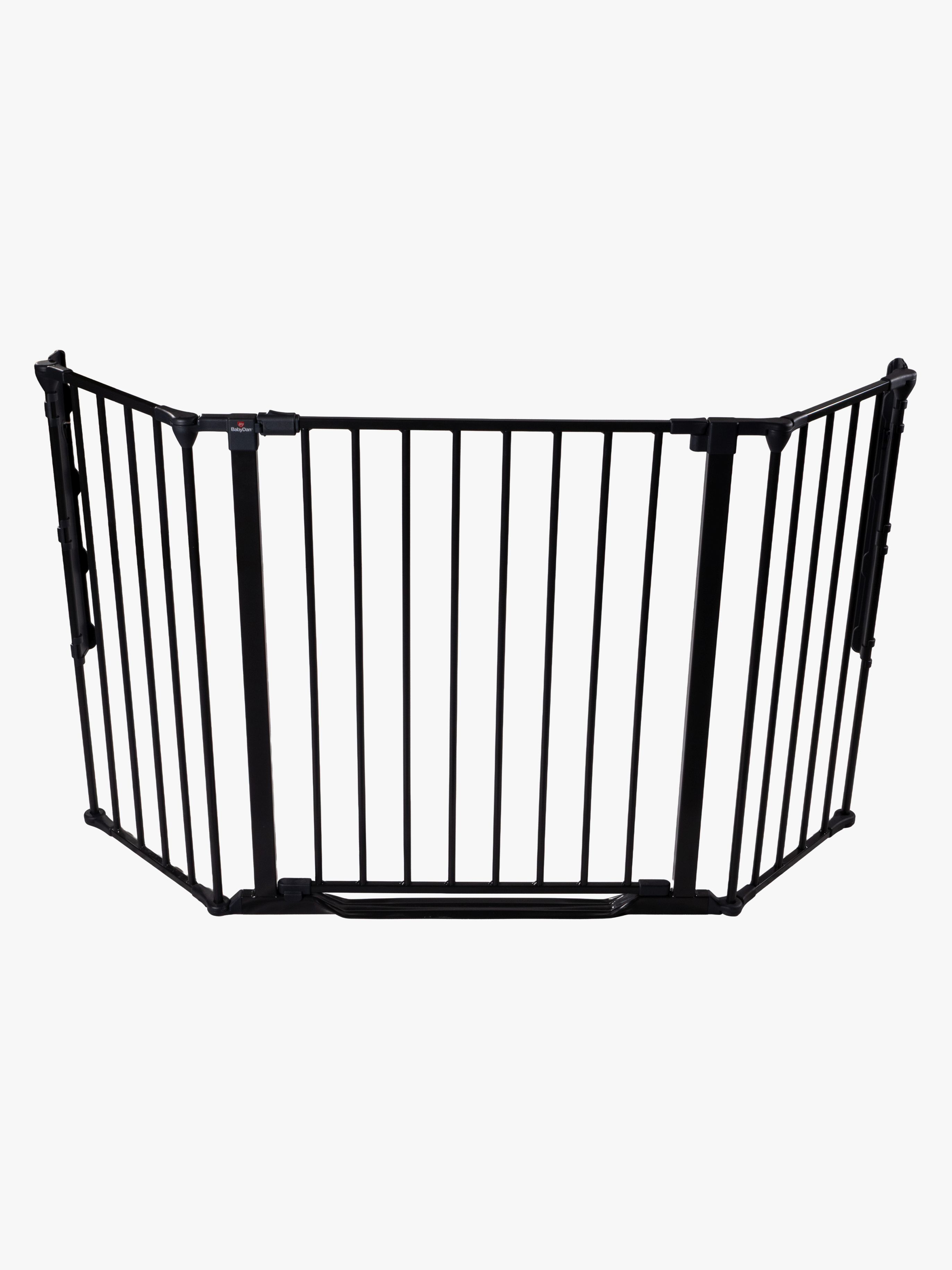 BabyDan Flex StepFree M Skruvgrind, Svart