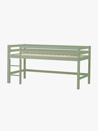 Hoppekids ECO Dream Halvhög Loftsäng 90x200, Pale Green