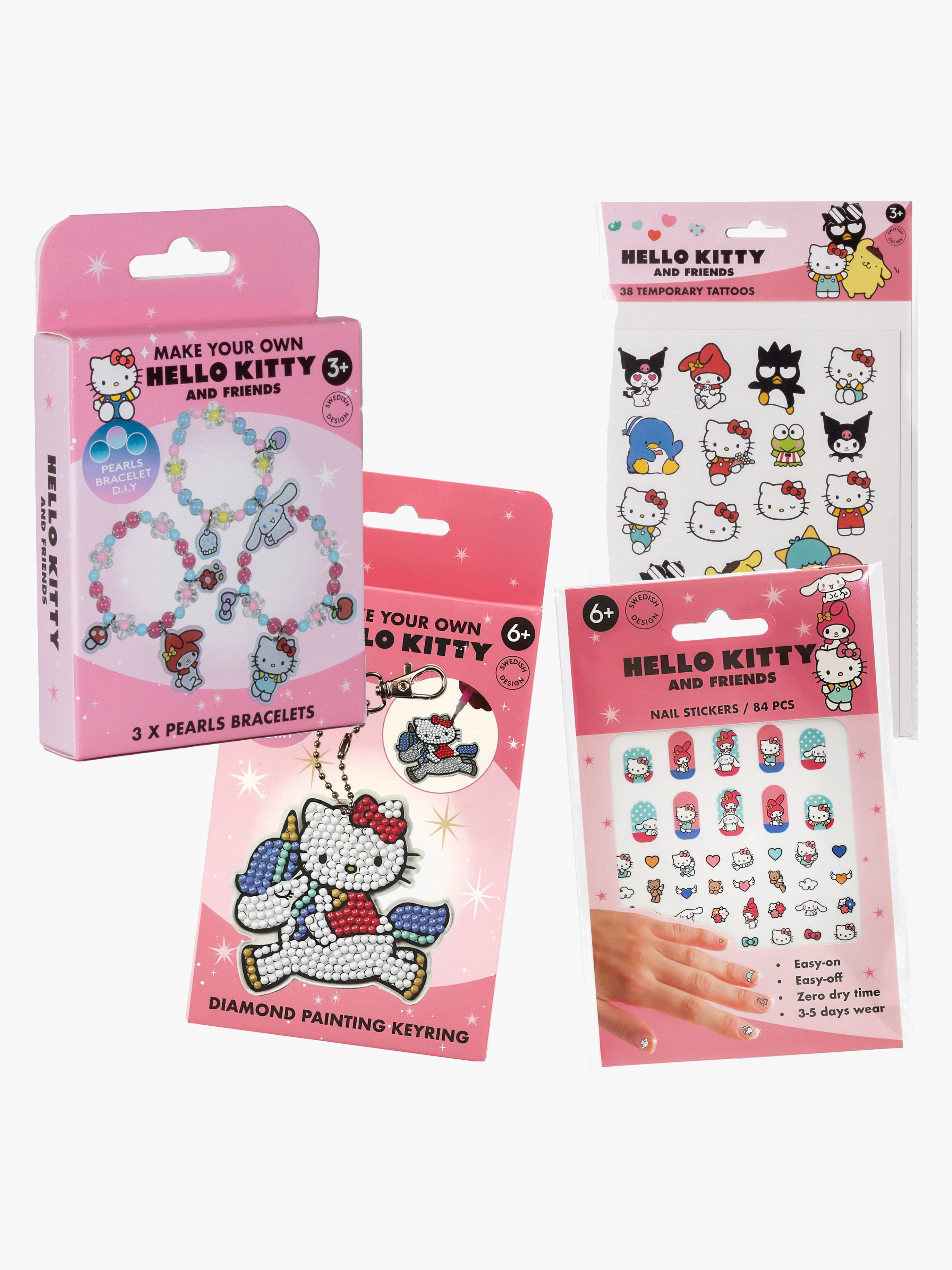Hello Kitty Pysselset med Tatueringar