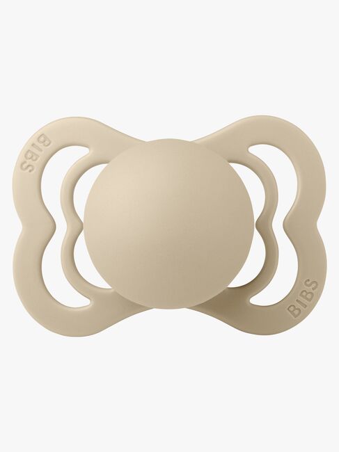 BIBS Supreme Napp Silikon Stl 1, Vanilla