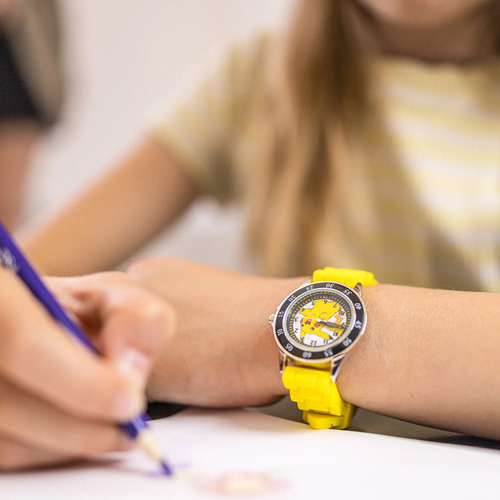 Pokémon Time Teacher Armbandsur, Gul