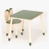Family-SCL Kanin Bord & Stol Set, Khaki