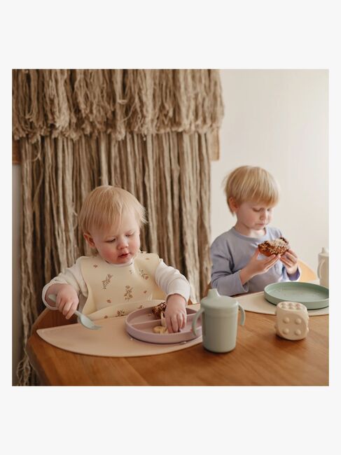 Mushie Haklapp Silikon, Pink Flowers