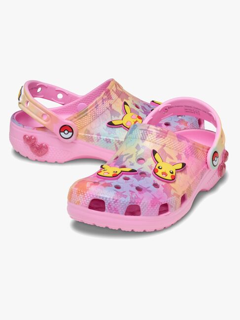 Crocs Pikachu Classic Tofflor, Multi