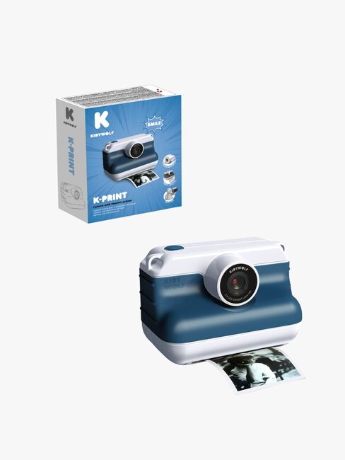 Kidywolf K-PRINT Instantkamera, Blå