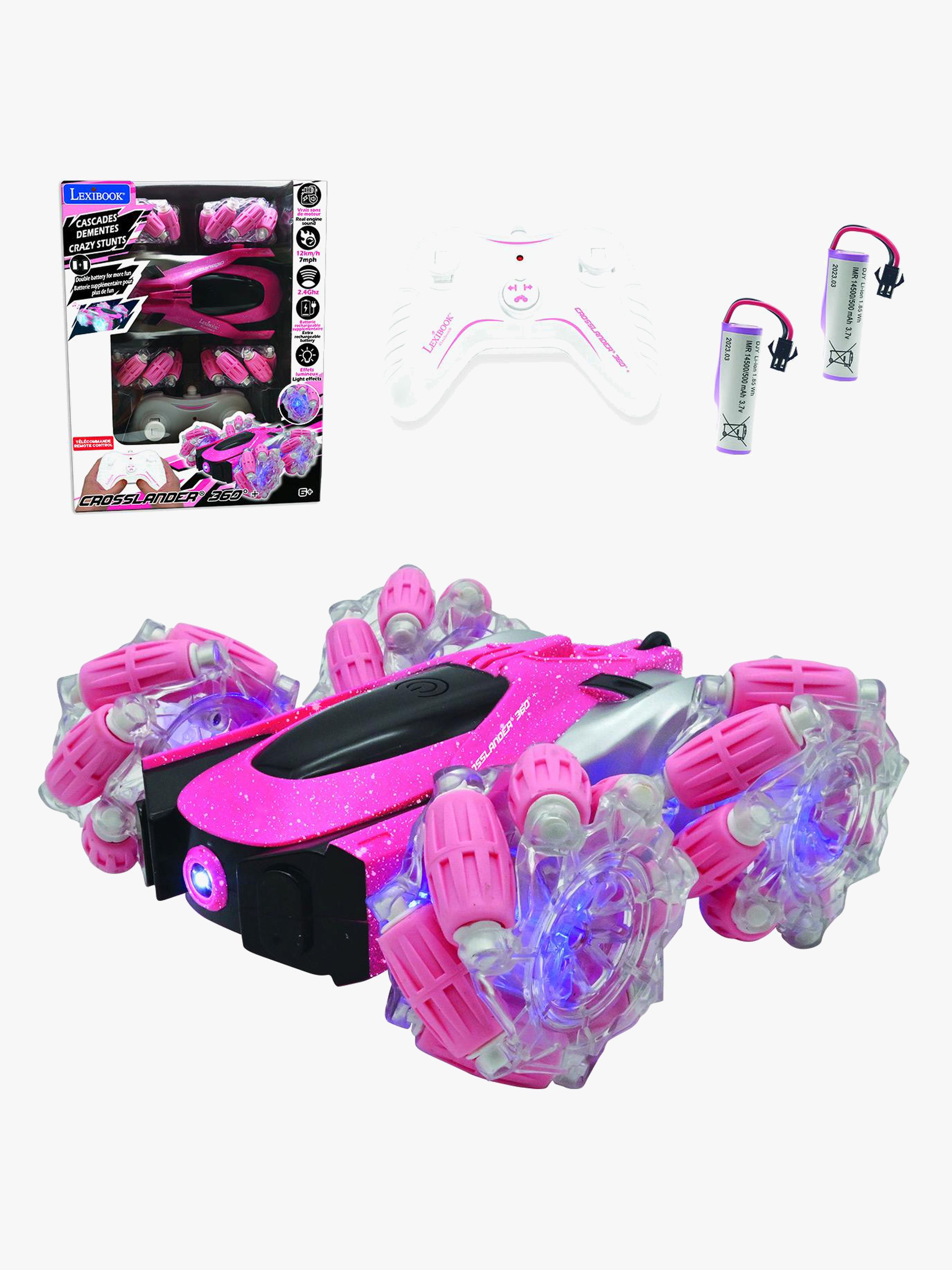 Lexibook Crosslander Radiostyrd Bil, Rosa