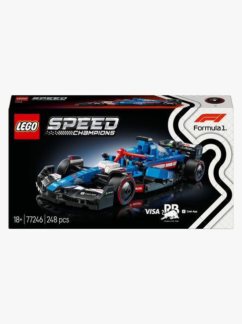 LEGO Speed Champions 77246 Visa Cash App RB VCARB 01 F1 racerbil