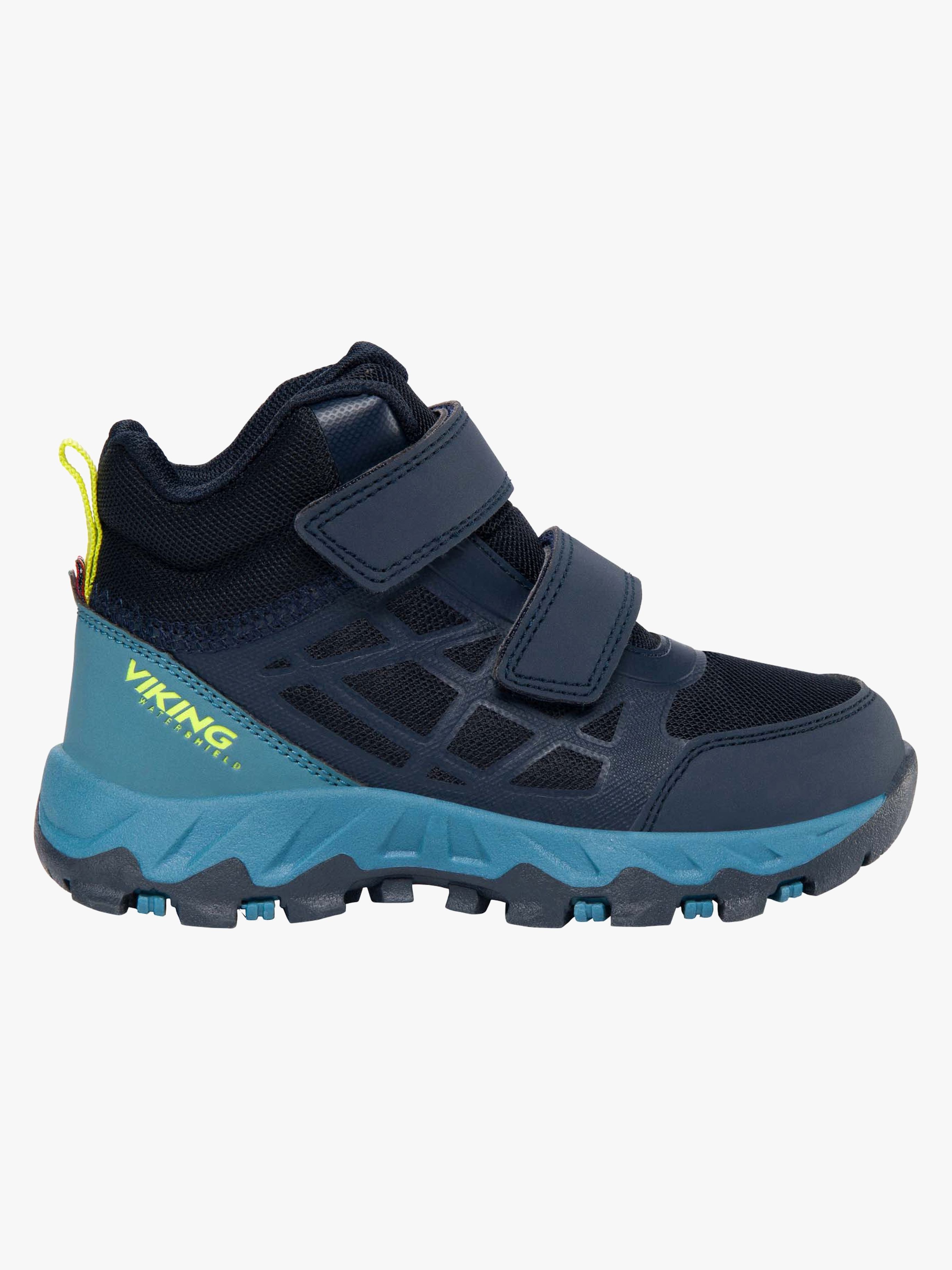 Viking Track Mid WP 2V Sneakers, Navy/Denim, 27