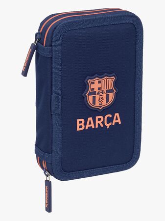 FC Barcelona  Fyllt Dubbelpennfodral 29 Delar, 2ª Equipment