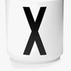 Design Letters Mugg Porslin X, Vit