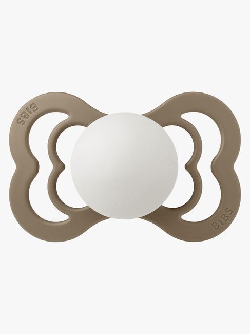 BIBS Supreme Napp Silikon Stl 2, Dark Oak Glow