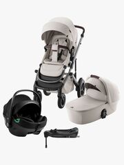 Britax Römer Smile 5Z Duovagn inkl. Axkid GOKID Babyskydd & Bas, Soft Taupe