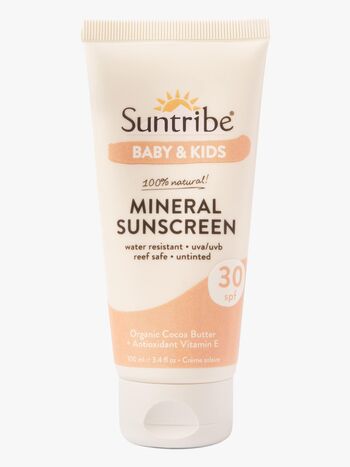 Suntribe Baby & Kids Natural Mineral Solkräm SPF 30 100 ml