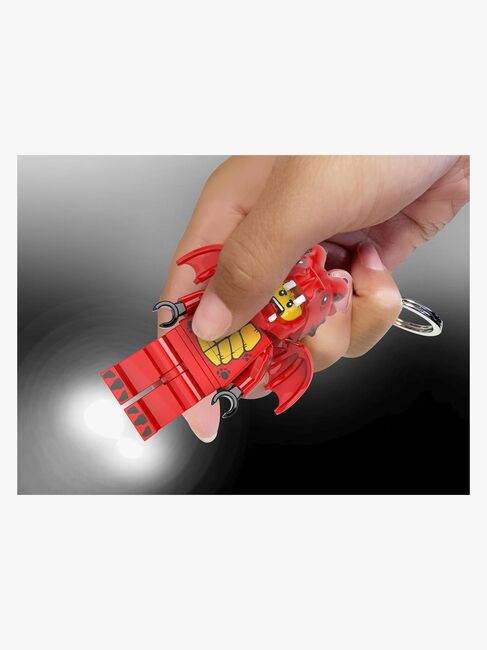 LEGO® Minifigure™ Drakdräkt Kille Nyckelring med LED-lampa