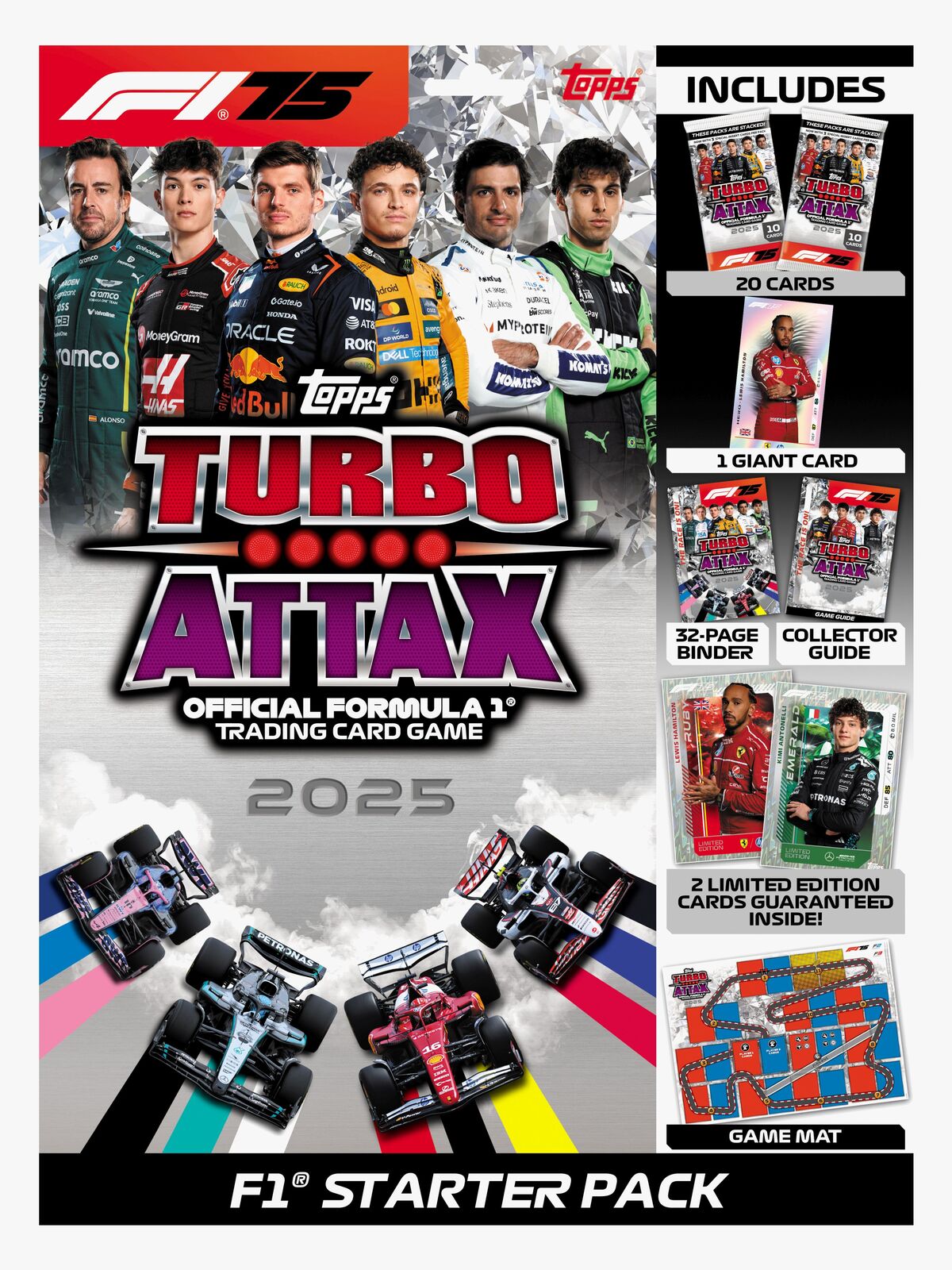 Topps Formula 1 Samlarkort Turbo Attax Startpaket