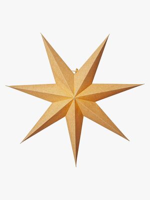 Star Trading Papirstjerne Cotton 60 Cm, Gull