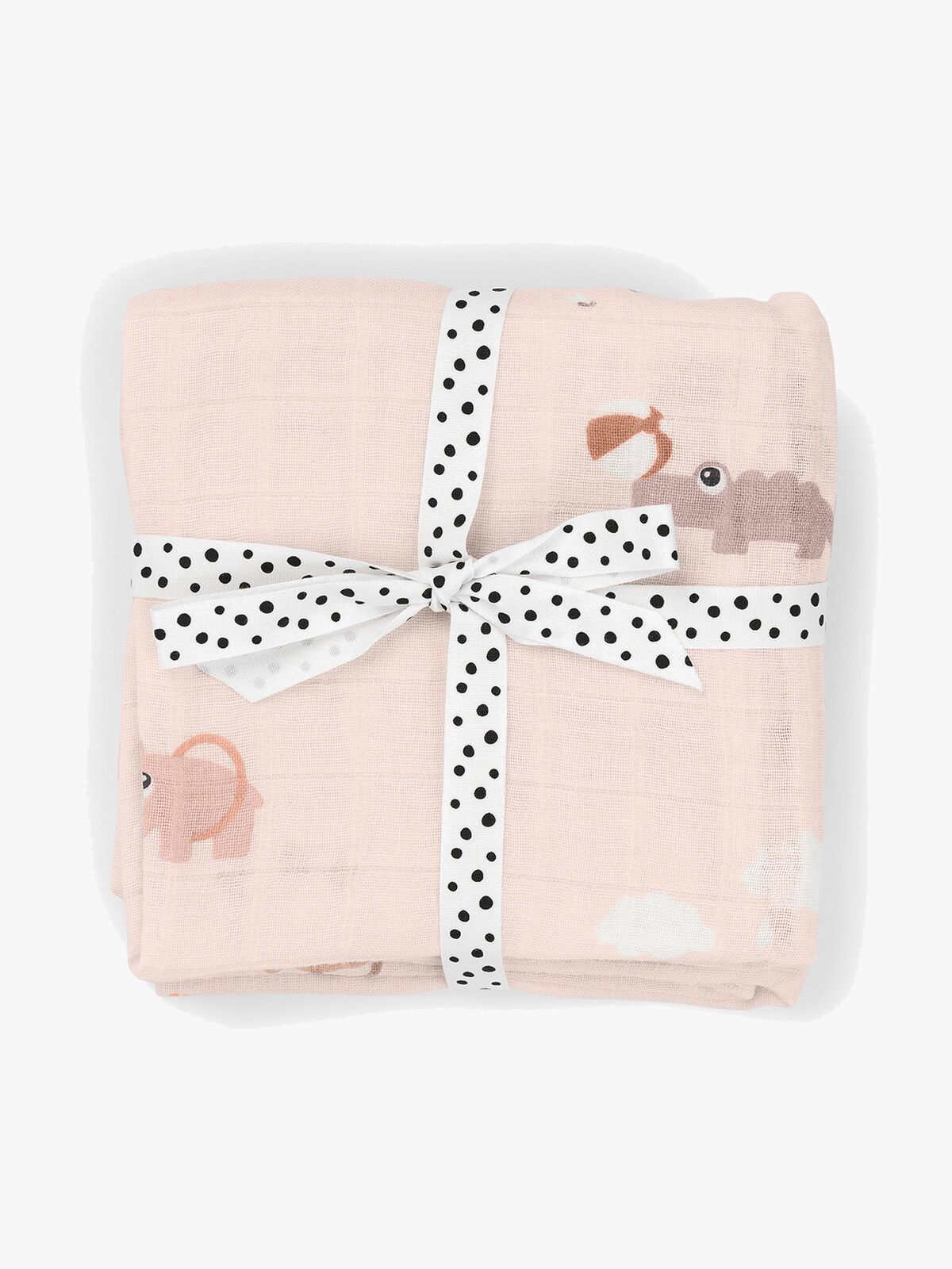 Done By Deer Playground Muslinfilt 2-Pack, Powder