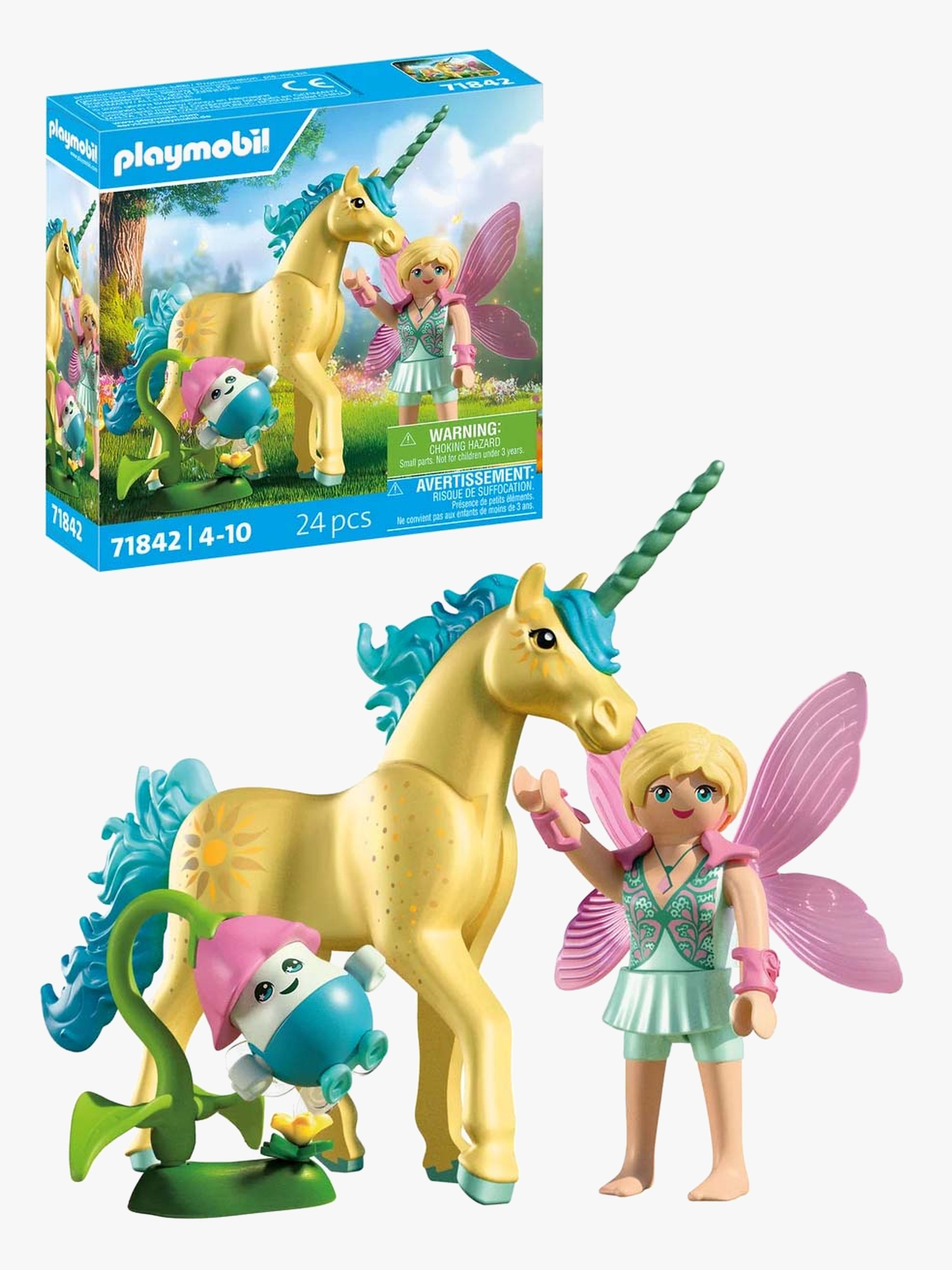 Playmobil Fantasy &  Magic 71842 Samlarenhörning: Solskensblomma Med Fe