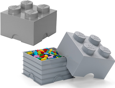 LEGO Förvaring 2-pack, Grå