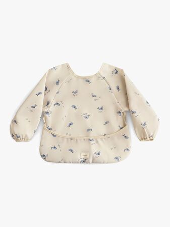 Mushie  Långärmad Haklapp, Whales