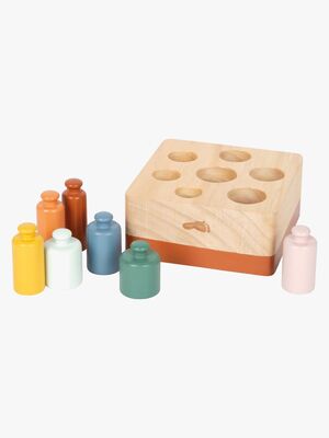 Small Foot Montessori Instickspel Med Cylindrar