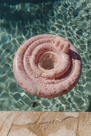 Little Dutch Dreamy Mermaid Baby Badring, Pink