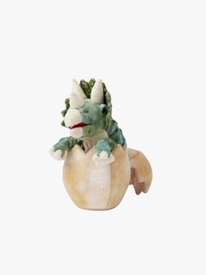 Teddykompaniet Käsinukke Triceratops + Muna