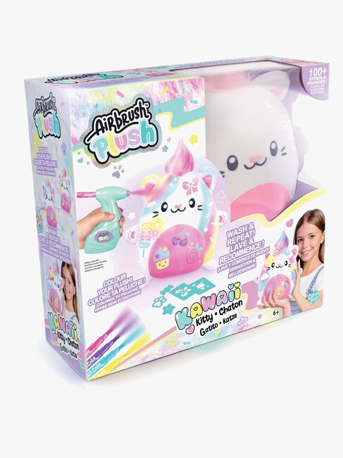 Airbrush Plush Gosedjur Kawaii Kitty