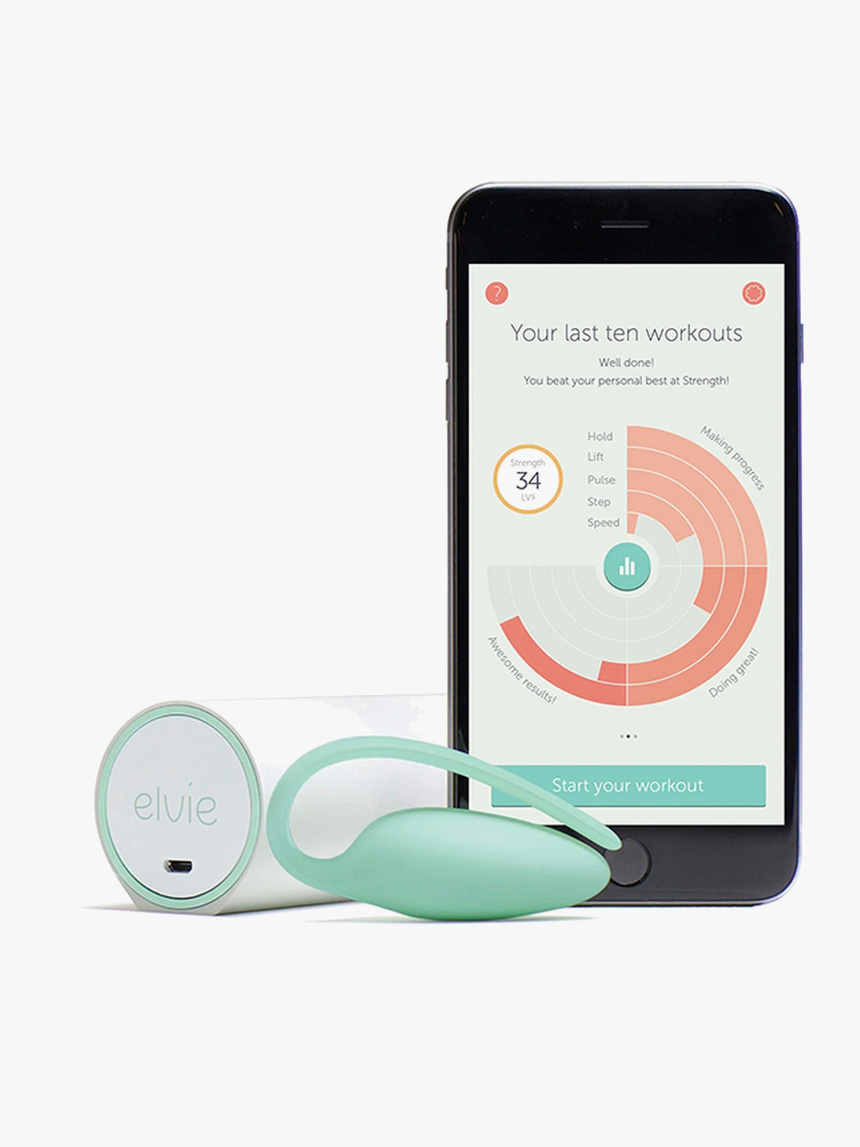 Elvie Trainer Bäckenbottentränare