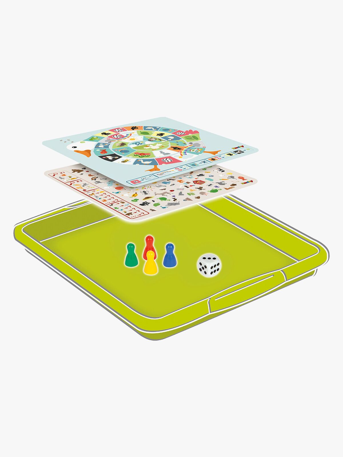 Smoby Låda med 4 Spel