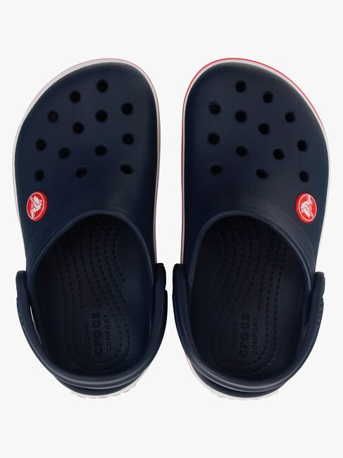Crocs Classic Tofflor, Navy/Red