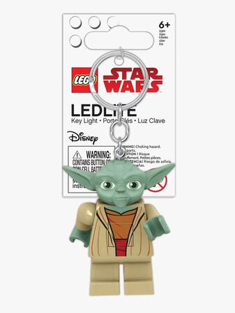 LEGO Yoda Nyckelring med LED-lampa